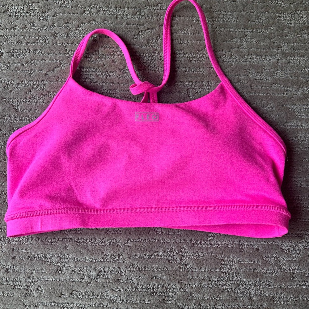 Fleo Hot Pink Sports Bra